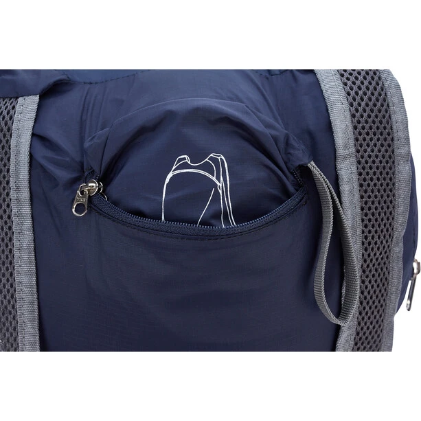 CAMPZ Sac à Dos En Nylon 12L Ultraléger, Bleu 6 CAMPZ Sac à Dos En Nylon 12L Ultraléger, Bleu – Image 6