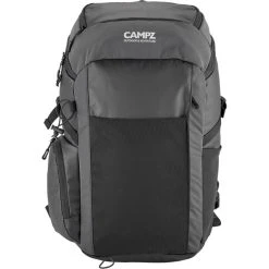 CAMPZ Sac à Dos 28l, Noir/gris