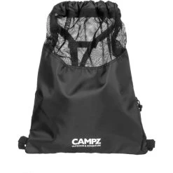 CAMPZ Gymbag Sac De Sport, Noir