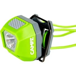 CAMPZ Mini Lampe Frontale, Vert/gris -VAUDE Boutique campz mini stirnlampe gruen 3