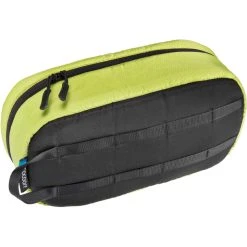 Cocoon Padded Cube Medium, Vert/gris -VAUDE Boutique cocoon padded cube medium lime beluga grey inside 3
