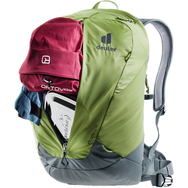 Deuter AC Lite 15 SL Sac à Dos Femme, Vert/gris 5 Deuter AC Lite 15 SL Sac à Dos Femme, Vert/gris – Image 5