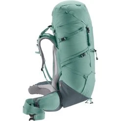 Deuter Aircontact Core 45+10 SL Sac à Dos Femme, Vert -VAUDE Boutique deuter aircontact core 45 10 sl backpack jade graphite 3