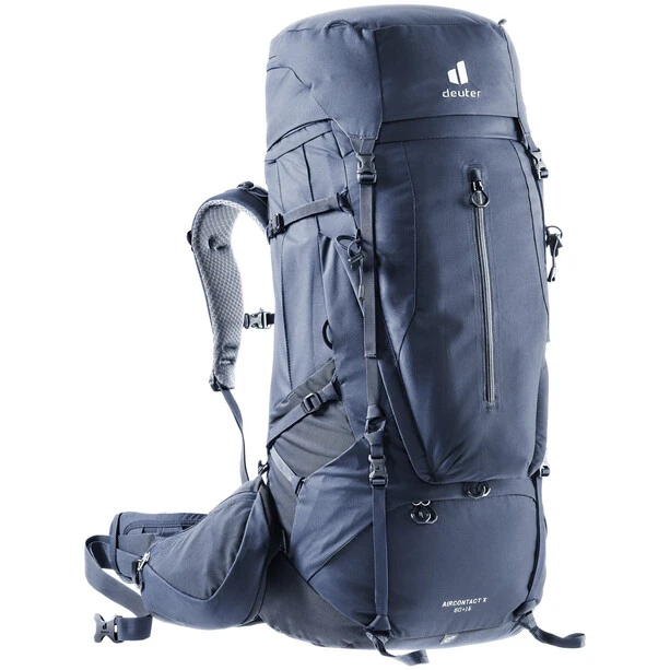 Deuter Aircontact X 60+15 Sac à Dos, Bleu 1 Deuter Aircontact X 60+15 Sac à Dos, Bleu