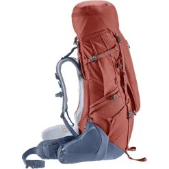 Deuter Aircontact X 60+15 SL Sac à Dos Femme, Rouge -VAUDE Boutique deuter aircontact x 60 15 sl backpack redwood ink 3