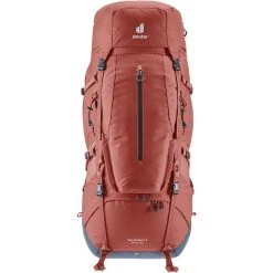 Deuter Aircontact X 60+15 SL Sac à Dos Femme, Rouge -VAUDE Boutique deuter aircontact x 60 15 sl backpack redwood ink 6