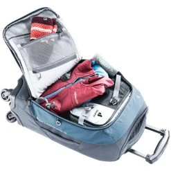 Deuter Aviant Access Movo 36 Sac De Voyage Trolley, Bleu/gris -VAUDE Boutique deuter aviant access movo 36 trolley arctic graphite 3