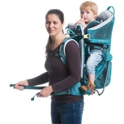 Deuter Kid Comfort Active SL Porte-enfant Femme, Bleu -VAUDE Boutique deuter kid comfort active sl child carrier women denim 5