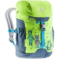 Deuter Schmusebär Sac à Dos 8l Enfant, Vert/bleu