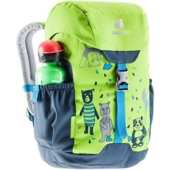 Deuter Schmusebär Sac à Dos 8l Enfant, Vert/bleu -VAUDE Boutique deuter schmusebaer backpack 8l kids kiwi arctic 3