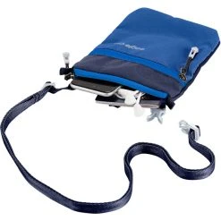 Eagle Creek Stash Pochette Cou, Bleu -VAUDE Boutique eagle creek stash neck pouch aizome blue 4