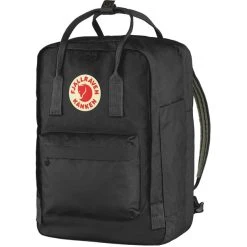 Fjällräven Fjällräven Kånken Laptop 15" Sac à Dos, Noir -VAUDE Boutique fjaellraeven kanken laptop 15 backpack black 3