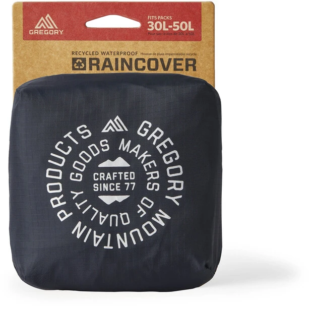Gregory Housse De Pluie 30l-50l, Noir 2 Gregory Housse De Pluie 30l-50l, Noir – Image 2