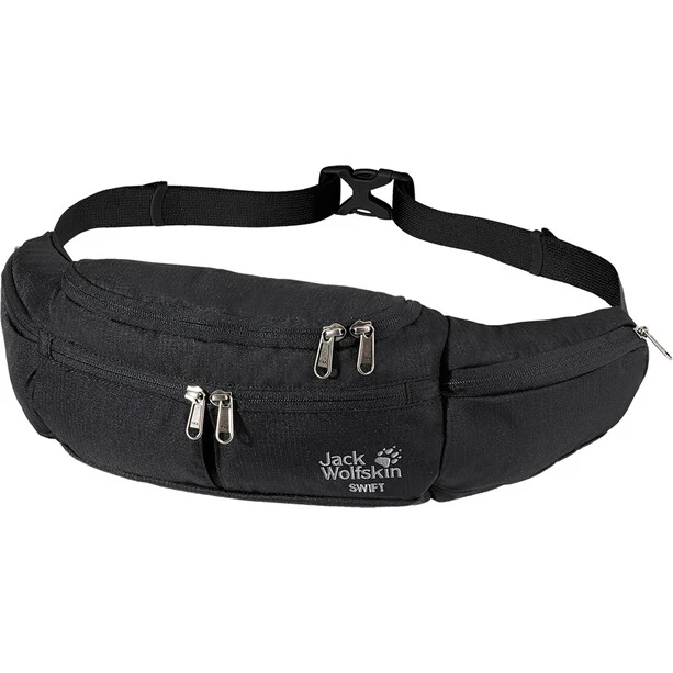 Jack Wolfskin Swift Sac Banane, Noir 1 Jack Wolfskin Swift Sac Banane, Noir