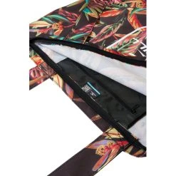O'Neill Coastal Print Tote Women, Noir/Multicolore -VAUDE Boutique oneill coastal print tote women black tropical flower 3
