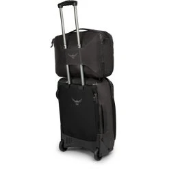 Osprey Transporter Sac D'embarquement, Noir -VAUDE Boutique osprey transporter boarding bag black 4