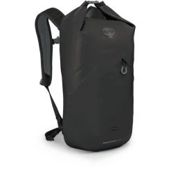 Osprey Transporter Roll Top WP 25 Sac à Dos, Noir