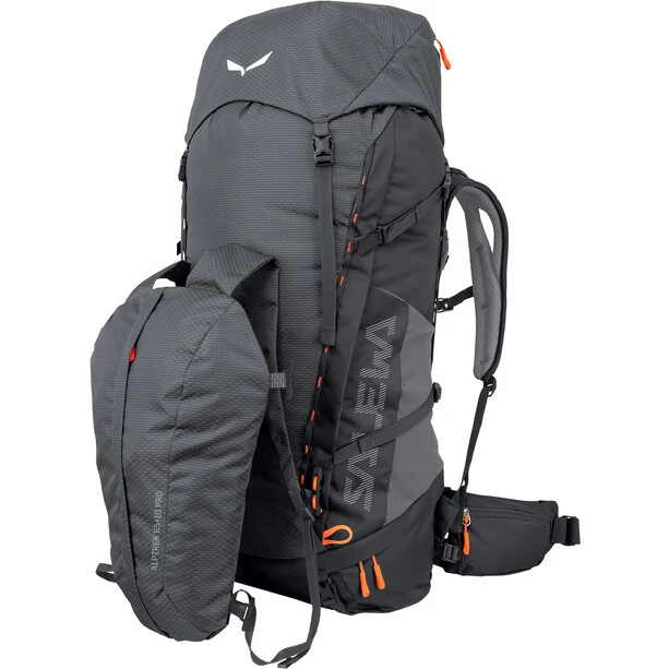 SALEWA Alptrek 65 + 10 Pro Sac à Dos, Gris 2 SALEWA Alptrek 65 + 10 Pro Sac à Dos, Gris – Image 2