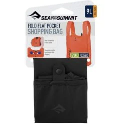 Sea To Summit Fold Flat Pocket Shopping Bag 9l, Noir -VAUDE Boutique sea to summit fold flat pocket shopping bag 9l black 4