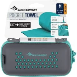 Sea To Summit Pocket Towel M, Turquoise 5 Sea To Summit Pocket Towel M, Turquoise -VAUDE Boutique sea to summit pocket towel m baltic 3
