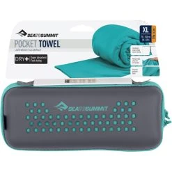 Sea To Summit Pocket Towel XL, Turquoise -VAUDE Boutique sea to summit pocket towel xl baltic 3