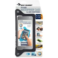 Sea To Summit TPU Guide Waterproof Coque Pour Smartphones XL, Noir/transparent