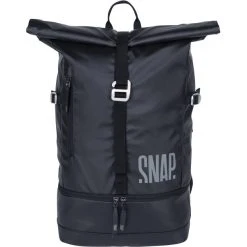 Snap Roll Top Backpack 25l, Noir