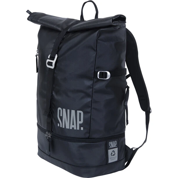 Snap Roll Top Backpack 25l, Noir 2 Snap Roll Top Backpack 25l, Noir – Image 2